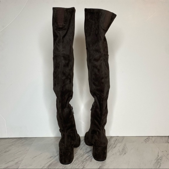 Marc Fisher Jayne Gray Over The Knee Boot 6M - Picture 4 of 14